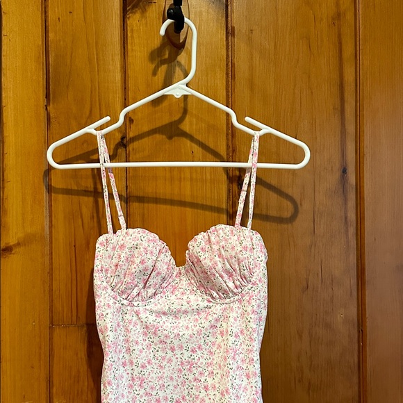 Princess Polly NWT Women’s Draven Mini Dress Pink Size 4 - Picture 2 of 5